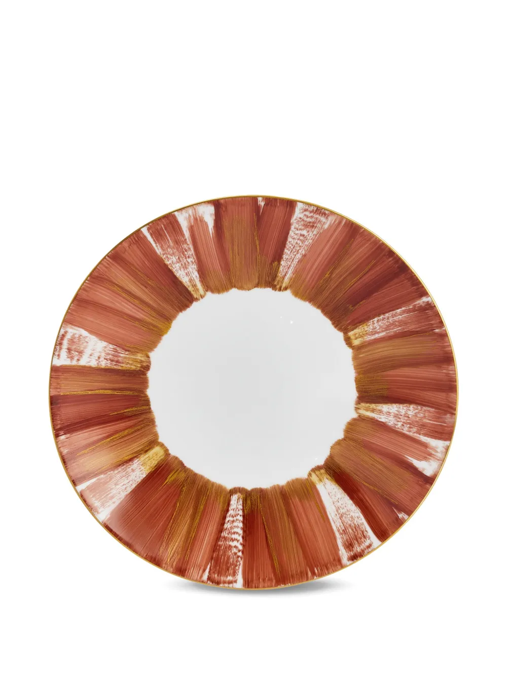 Marie Daage Panache Round Dessert Plate (21cm) In Brown