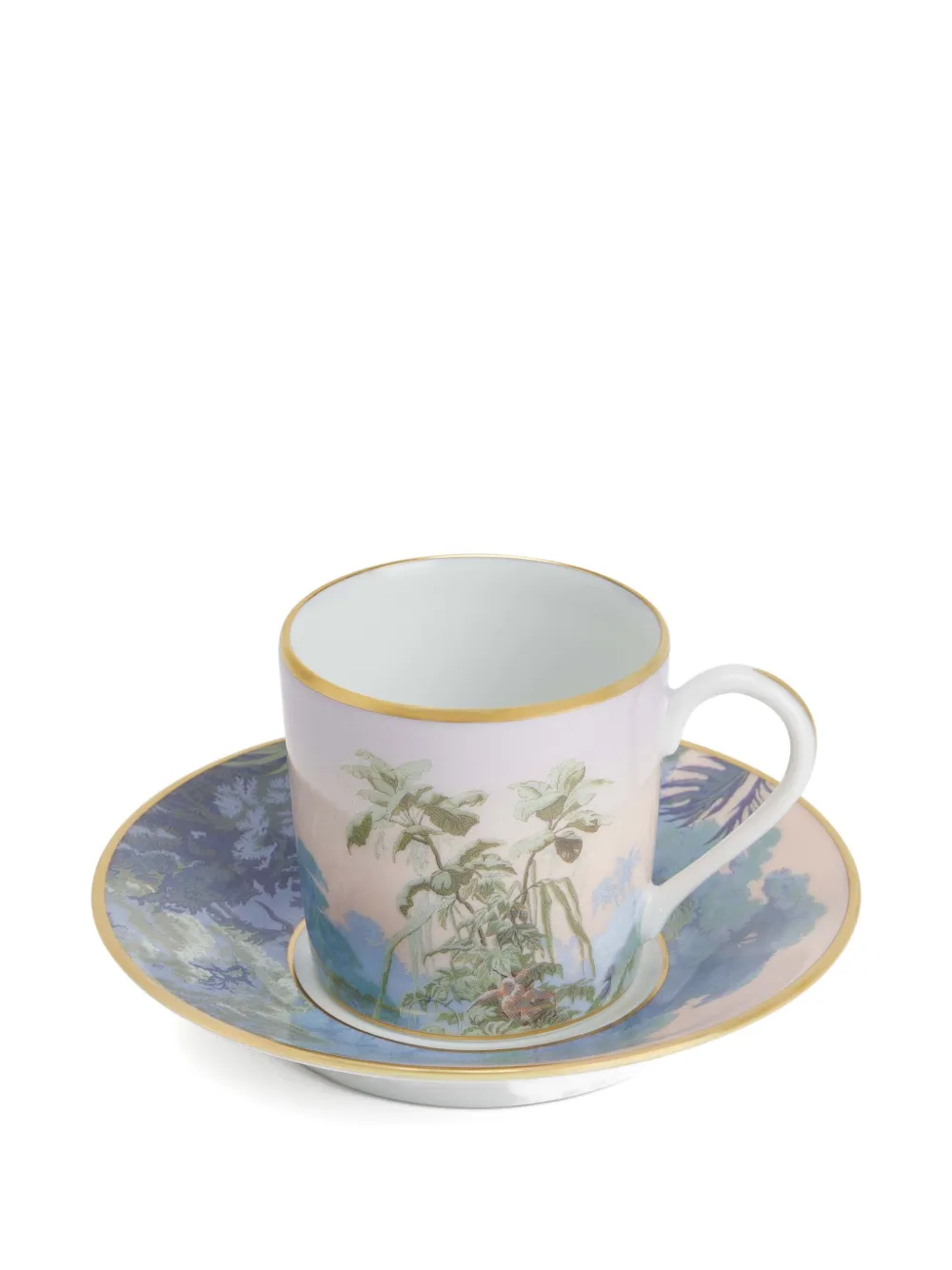 Haviland x Zuber Le Brésil coffee cup & saucer (set of four) | Tea & Coffee | Image 2