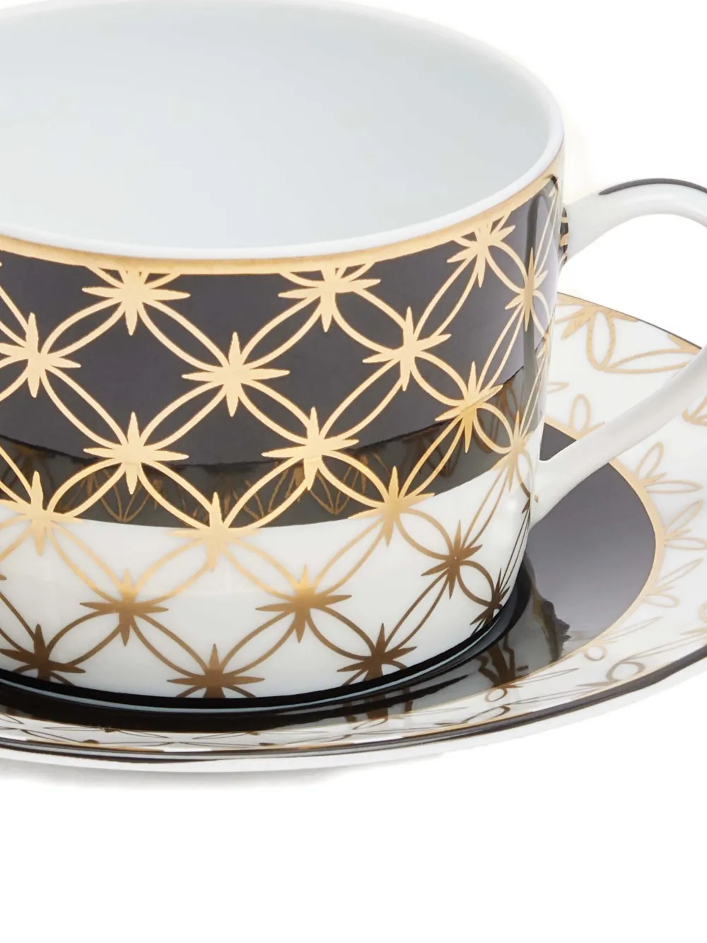 Pinto Paris Kyoto Tea Cup And Saucer In Black