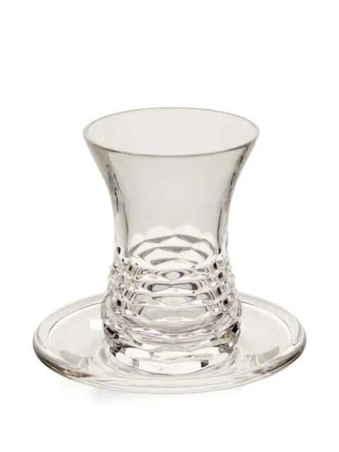 Mario Cioni & C textured tea cup & saucer (11cm x 10cm)