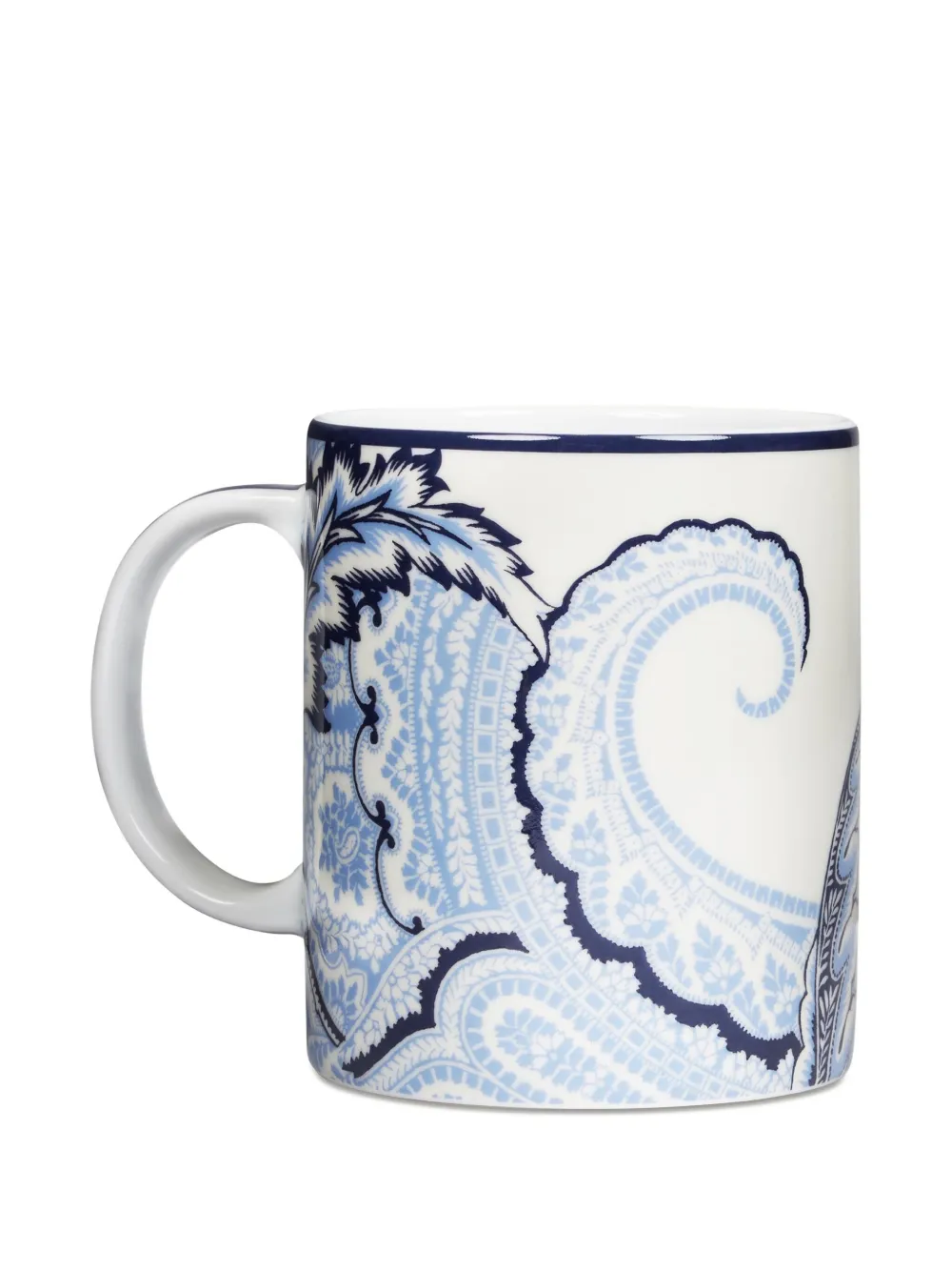 Etro Home Bloom Floral Mug In Blue