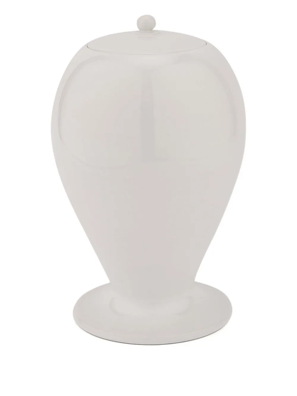 Fornasetti Pensèe floral-print vase (30cm x 19cm) - Wit