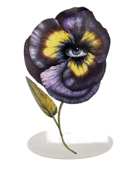 Fornasetti Pensèe floral-print vase (30cm x 19cm)