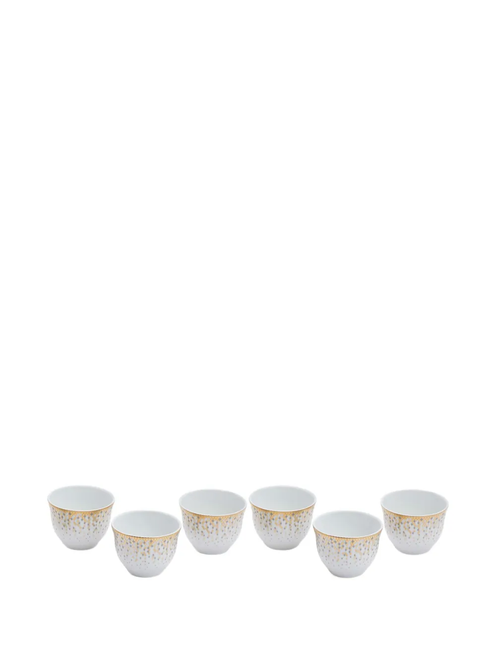 Haviland Souffle d'Or Arabic coffee cup (set of six) | White | Image 1