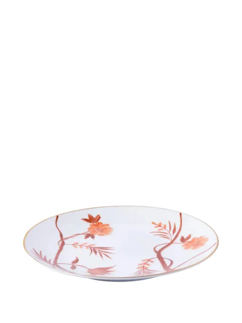 MARIE DAAGE Bouquet De Vie Orange dessert plate (21cm)