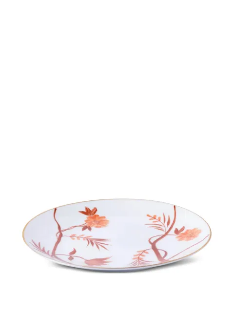 MARIE DAAGE Bouquet De Vie Orange dessert plate (21cm)