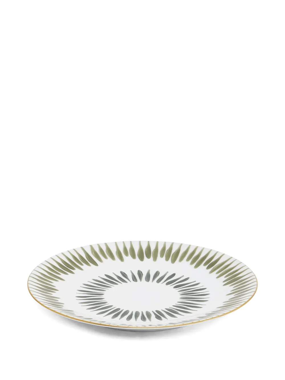 Marie Daage Allée De Cyprès Salad Plate (21cm) In Green