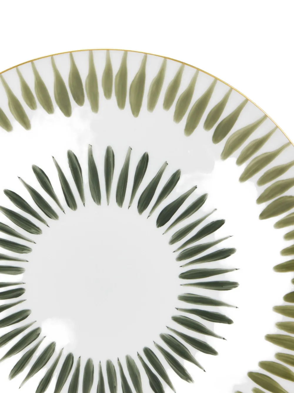 Marie Daage Allée De Cyprès Salad Plate (21cm) In Green