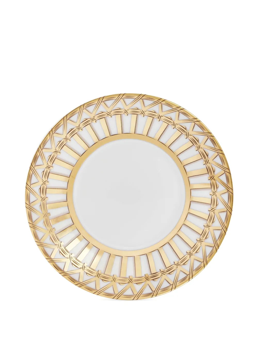 Pinto Paris Vannerie Tea Cup And Saucer In Gold