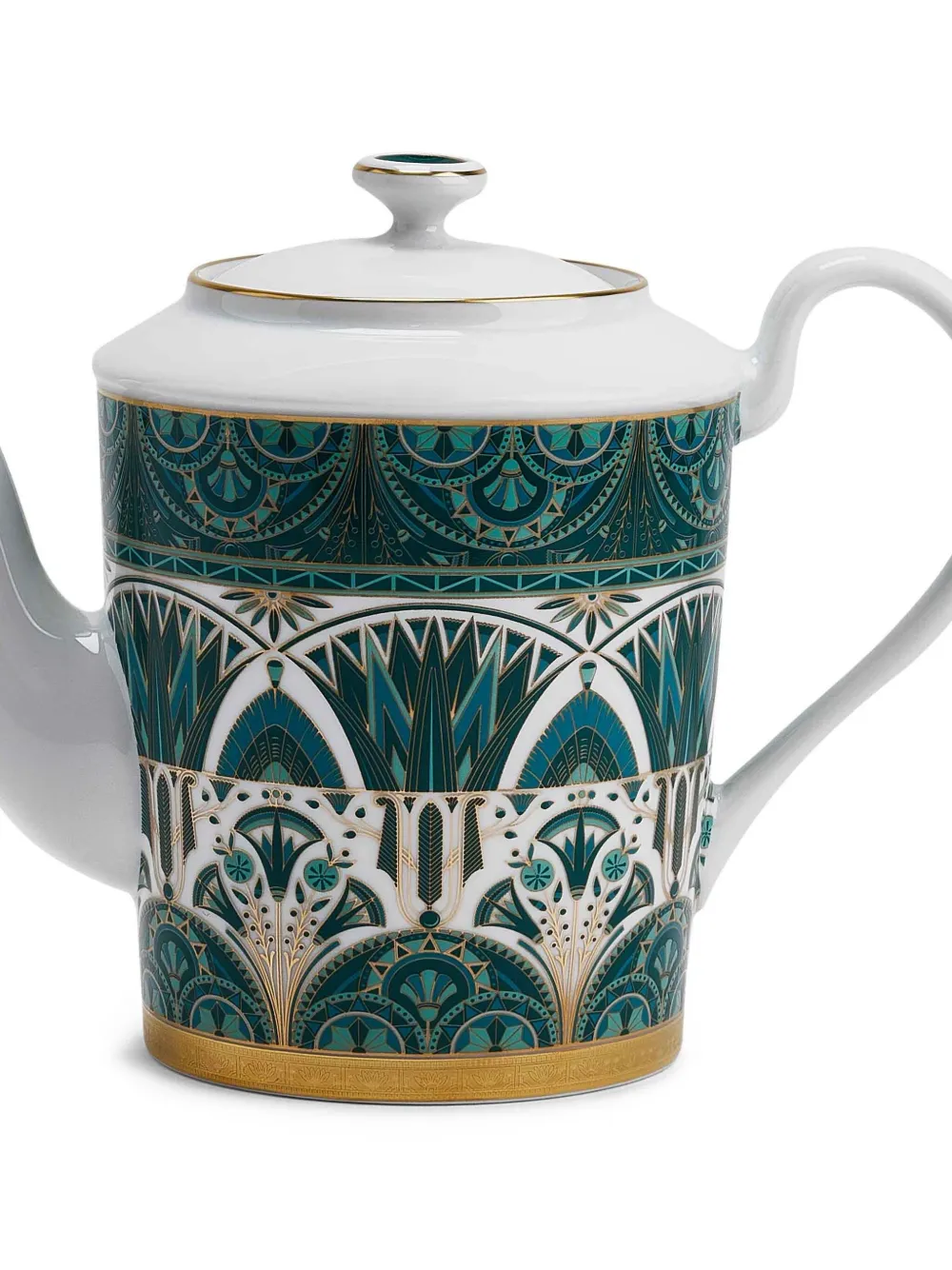 Haviland Rêves Du Nil patterned teapot (1000ml) | Green | Image 1