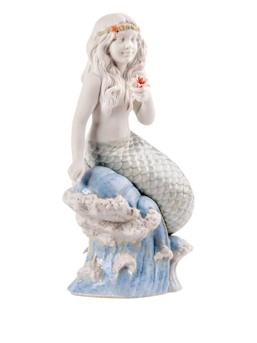 Lladró Ocean’s Little Mermaid scaled sculpture (23cm x 13cm) |  Decorative Accessories | Image 2
