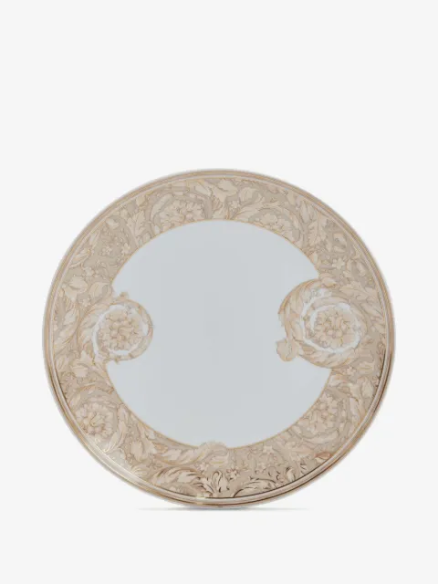 Versace Home plato Barocco Floral de 28cm x 28cm