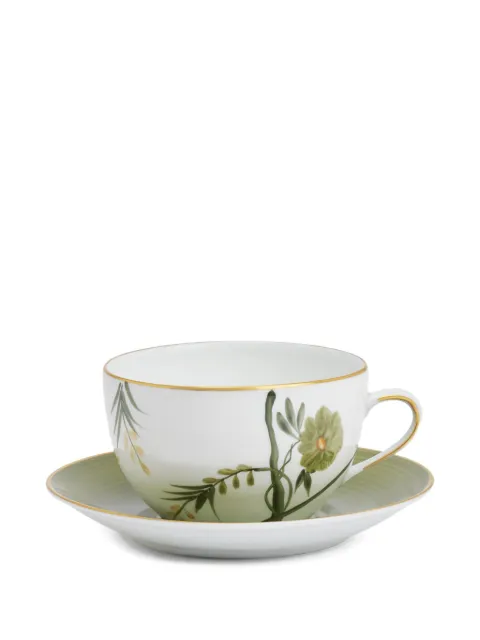 MARIE DAAGE Bouquet De Vie cup and saucer (8.5cmx17cm)