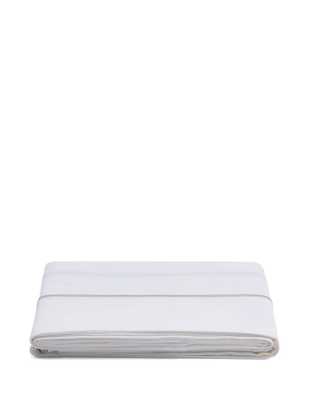 Catherine Denoual Boho Table Cloth (180 Cm X 270 Cm) In White