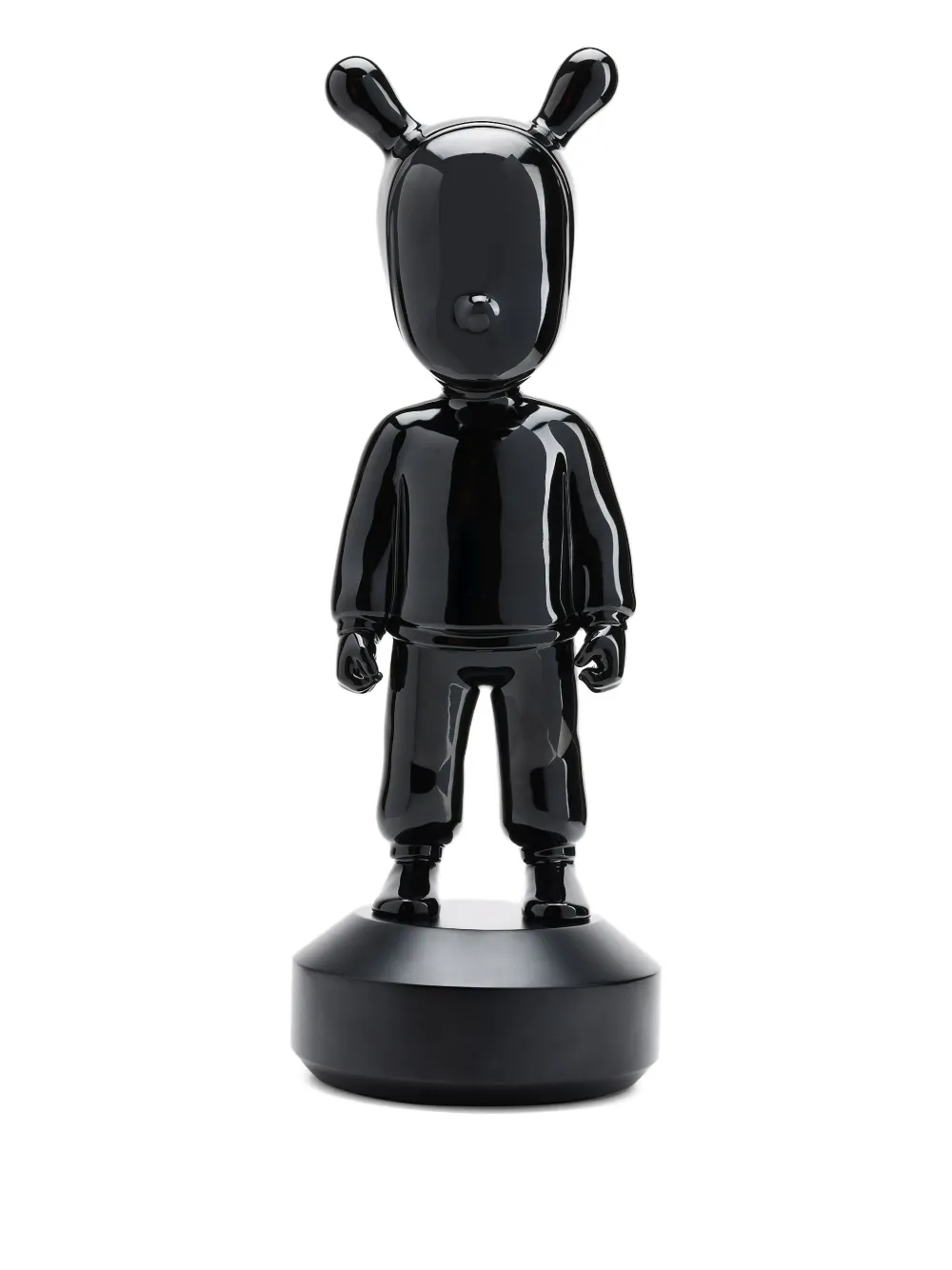 Lladró figura The Guest de 52cm x 19cm 2012 en colaboración con Raul Rubio | negro | Image 1