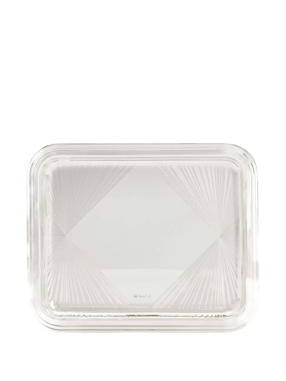 Christofle rectangular tray (20cm x 16cm) | Tableware | Image 2