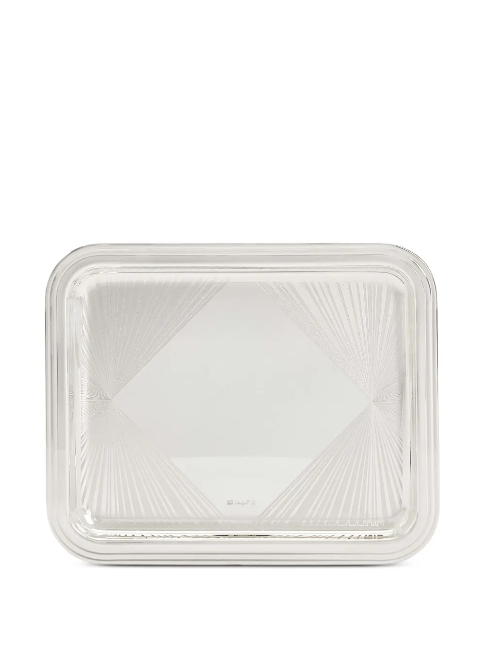 Christofle rectangular tray (20cm x 16cm) | Tableware | Image 2