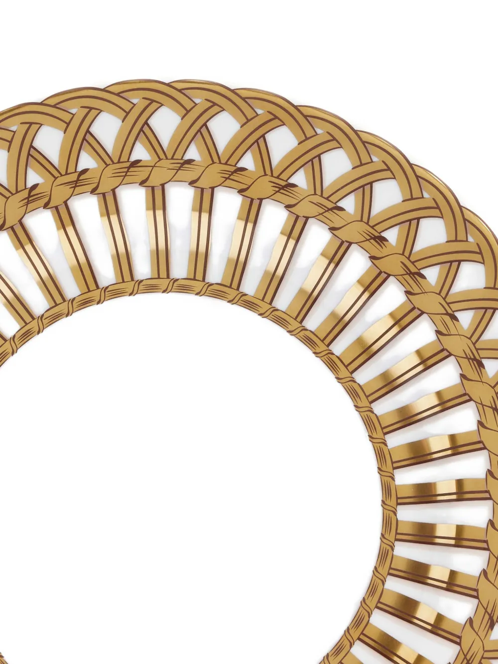 Pinto Paris Vannerie Dinner Plate (26cm) In Brown