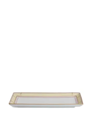 GINORI 1735 Diva スクエアトレイ 12.1cm x 28.6cm x 2.8cm