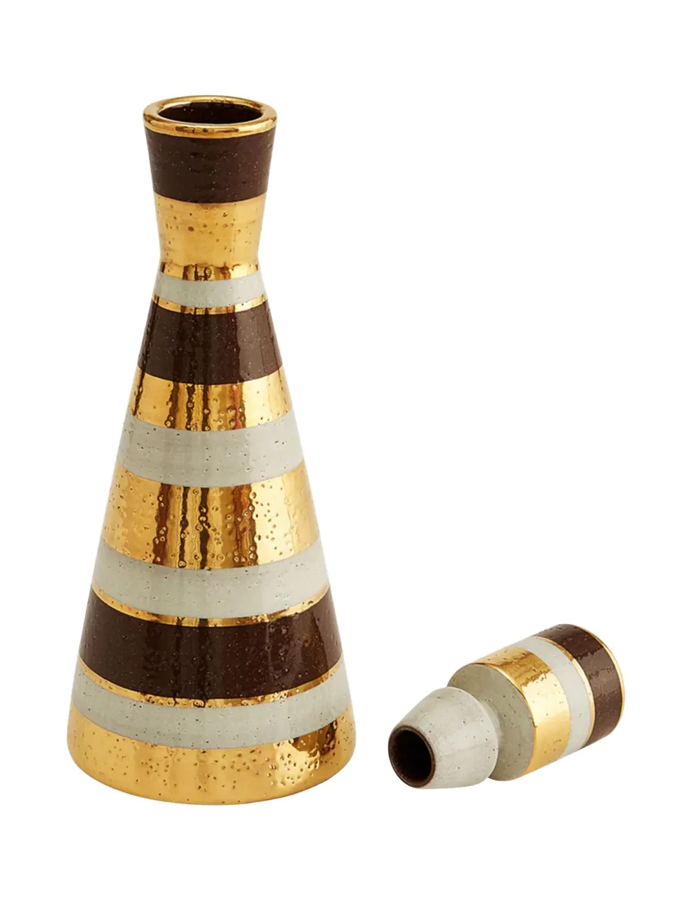 Jonathan Adler striped chroma small decanter | Barware | Image 2