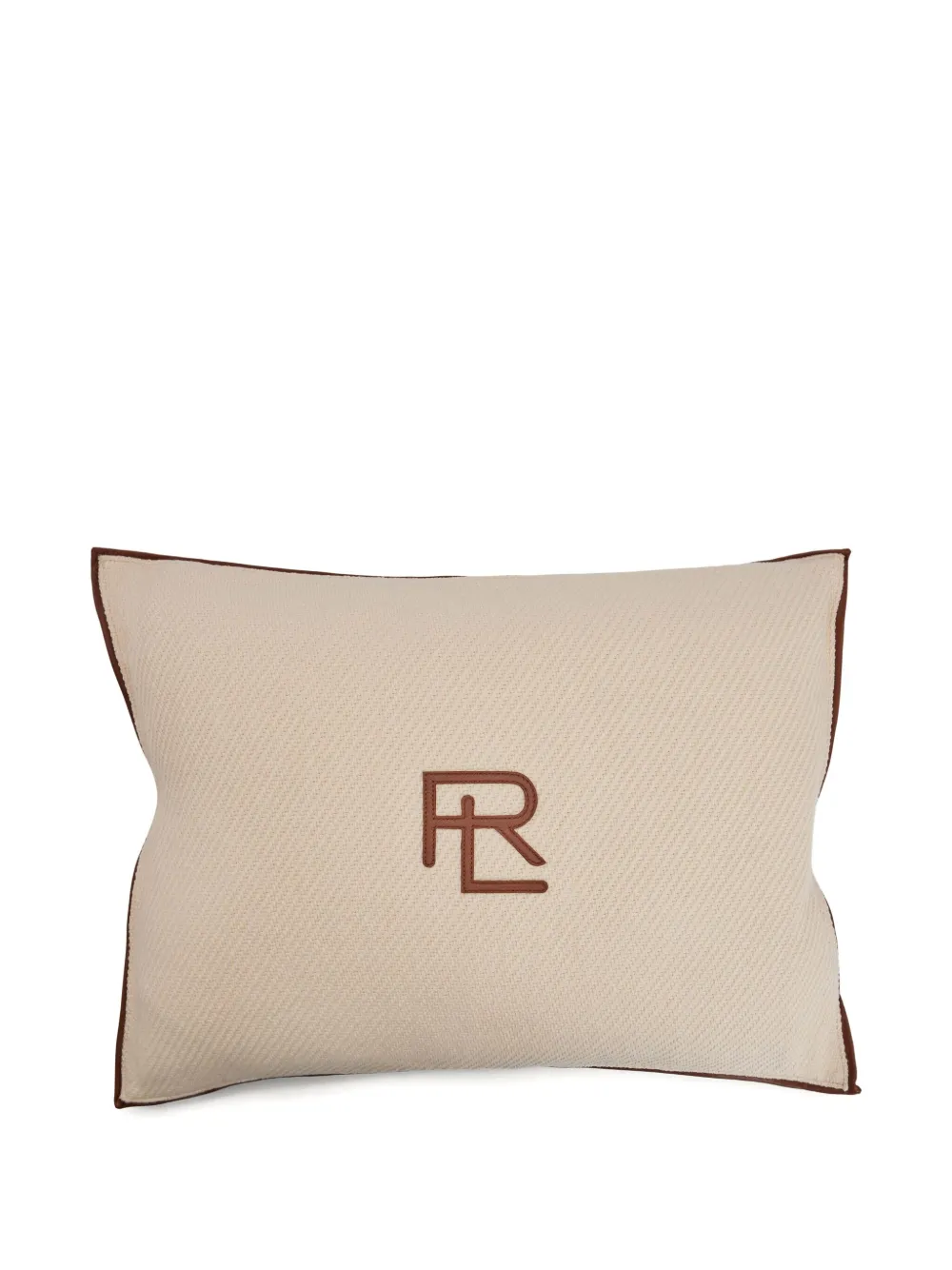Ralph Lauren Home Jean Kissenüberwurf mit Initialen (51cm x 38cm) - Nude