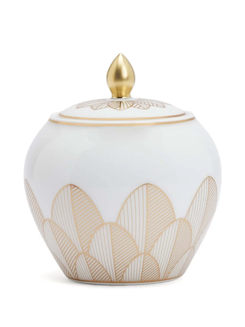 Christofle Malmaison Impériale sugar bowl (9.5cm x  11cm) | White | Image 1