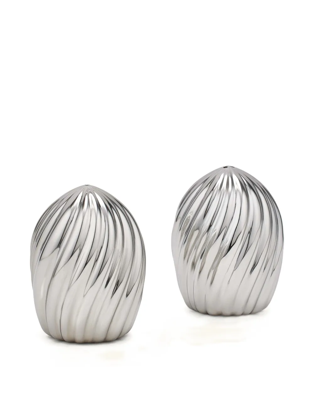L'Objet Ripple spice jewels salt & pepper shakers (set of two) | Silver | Image 1