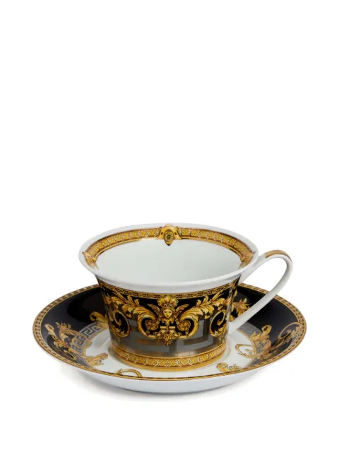 Versace Home Prestige Gala coffee cup and saucer 