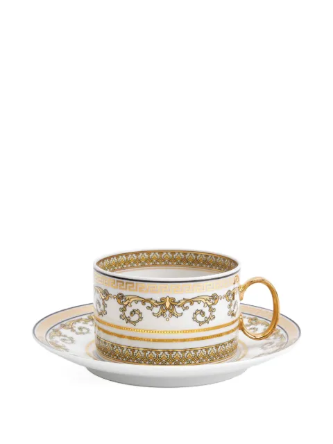 Versace Home طقم كوب شاي وصحن 'فيرتس غالا' (6 قطع)