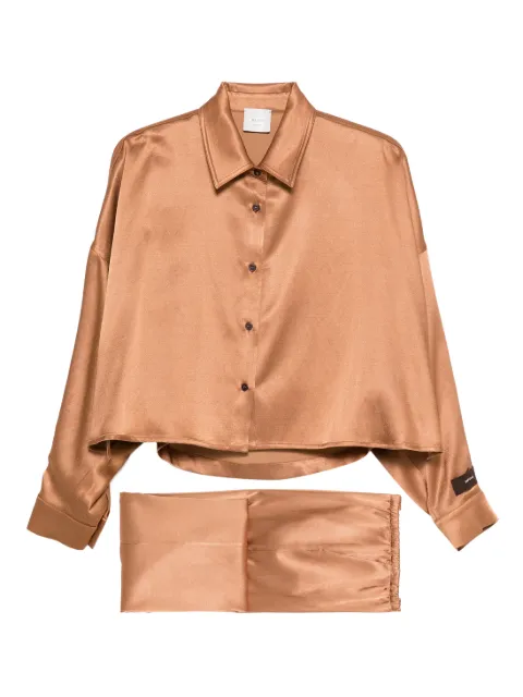 Alysi long-sleeve trousers set 