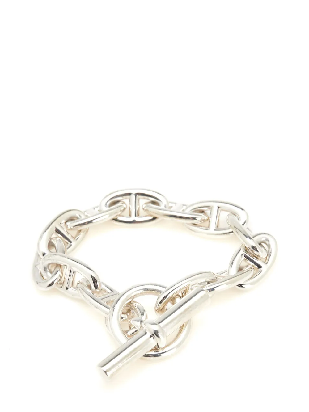 Hermès Pre-Owned Bracciale Chaine D'Ancre grande in argento sterling 2015-2025