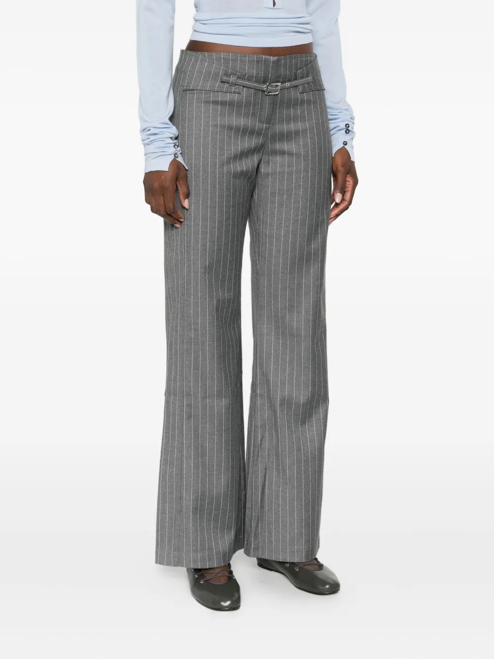 Gimaguas Tailored Nicole Trousers In Gray