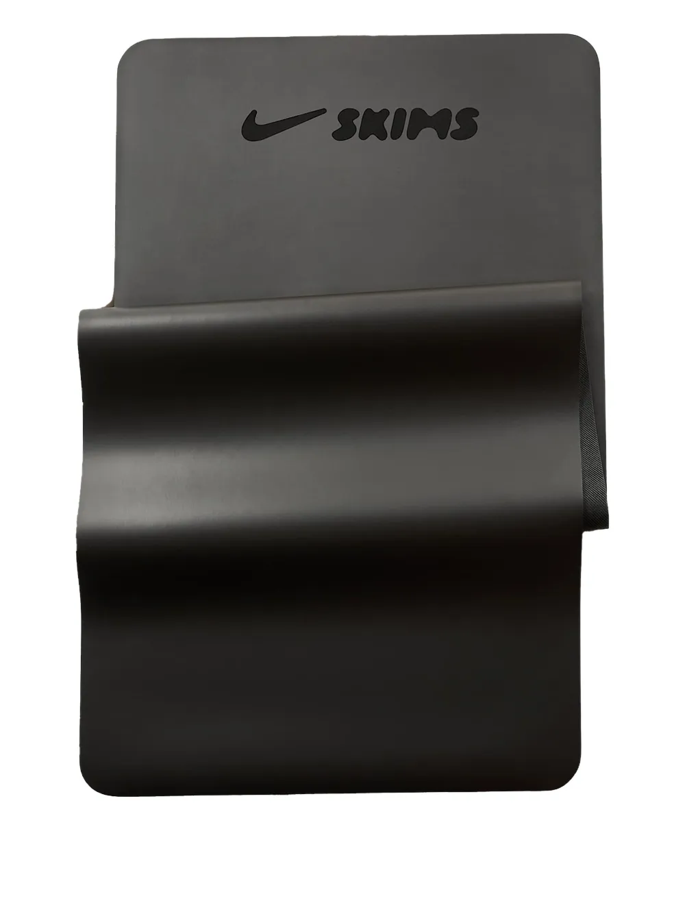 Skims X Nike Logo Yoga Mat In Black
