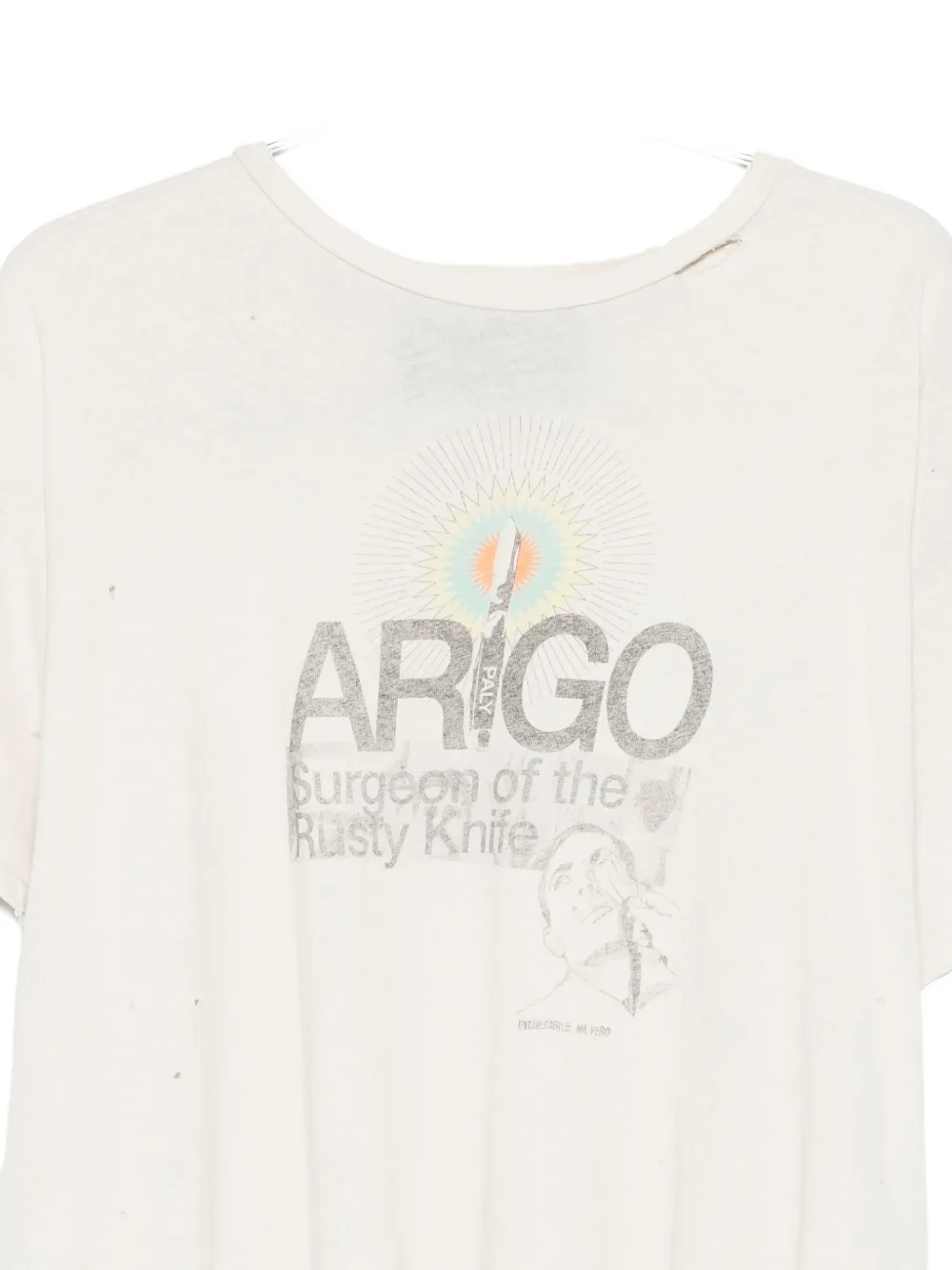Paly Graphic-print Crew-neck T-shirt In White