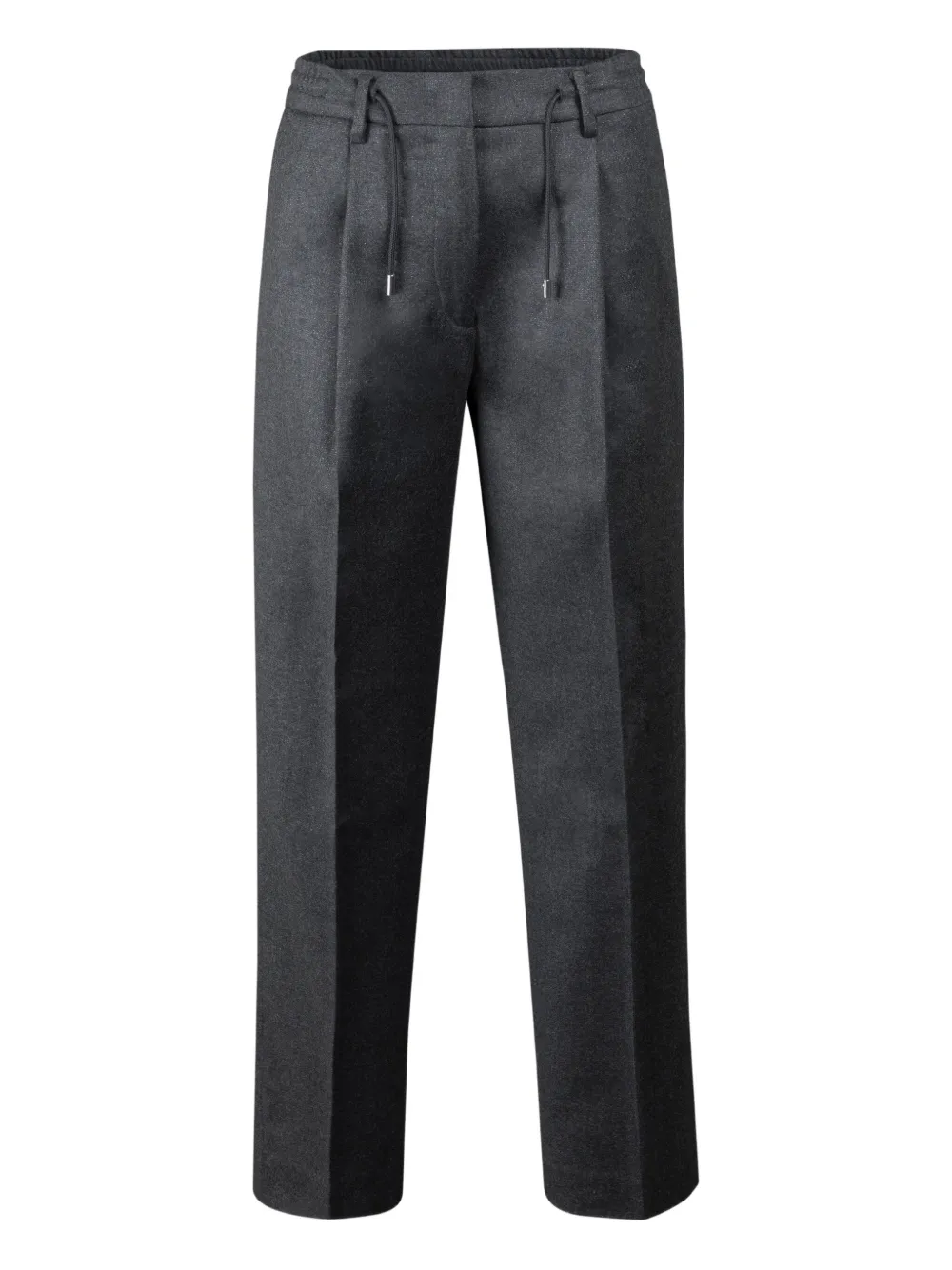 Moorer Antonia-Lxw drawstring pleated trousers | Grey | Image 1