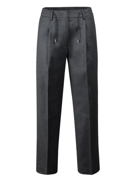 Moorer pantalones Antonia-Lxw con cordones