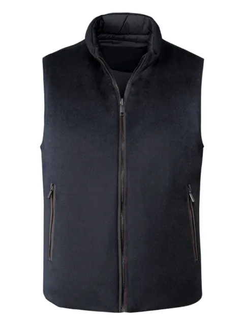 Moorer Falieri-Ls9 zip padded vest