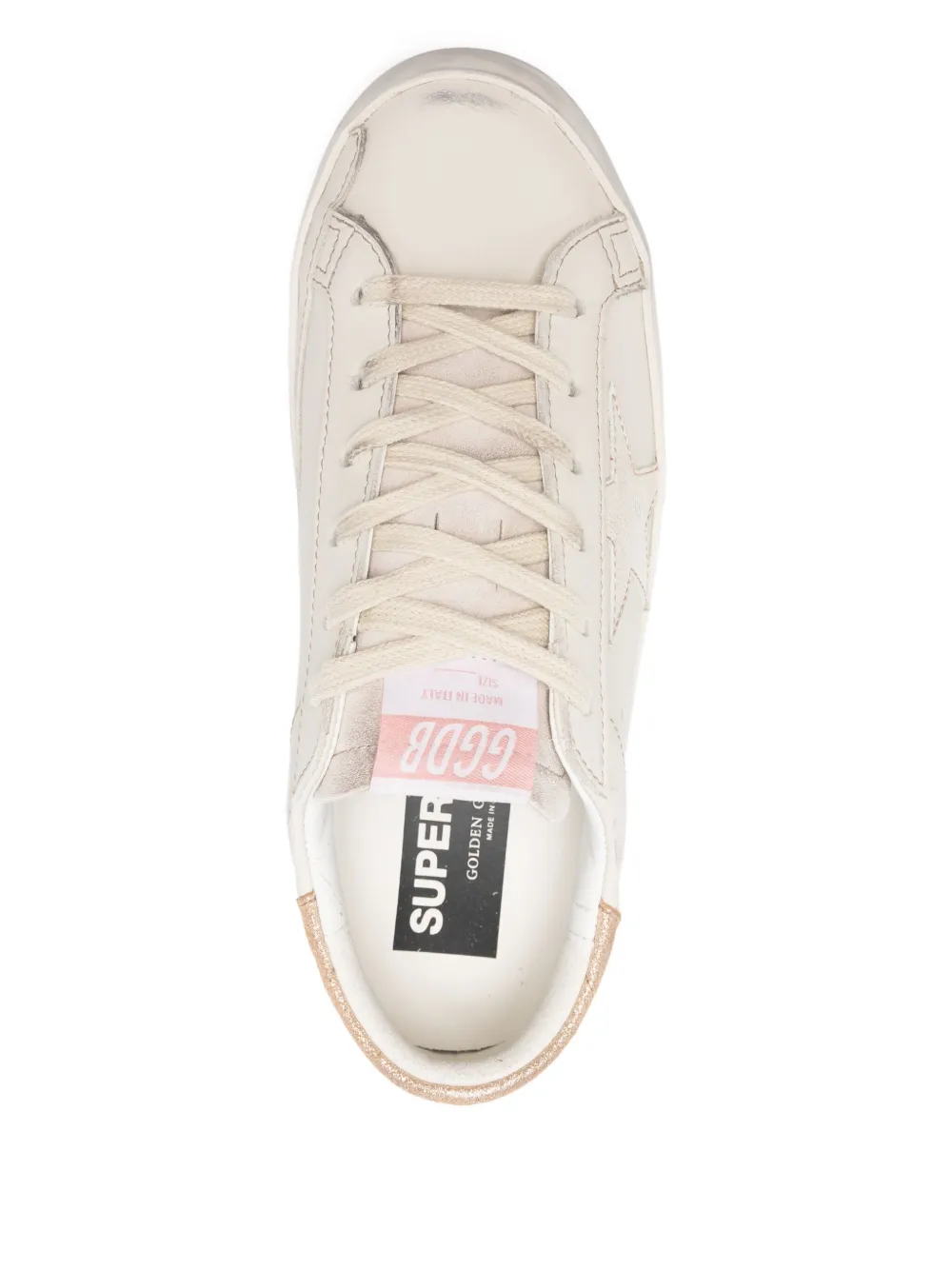Golden Goose Super Star Sneakers In White