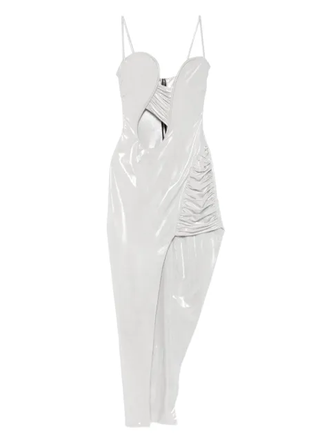 MITILIANE COUTURE iridescent asymmetric dress