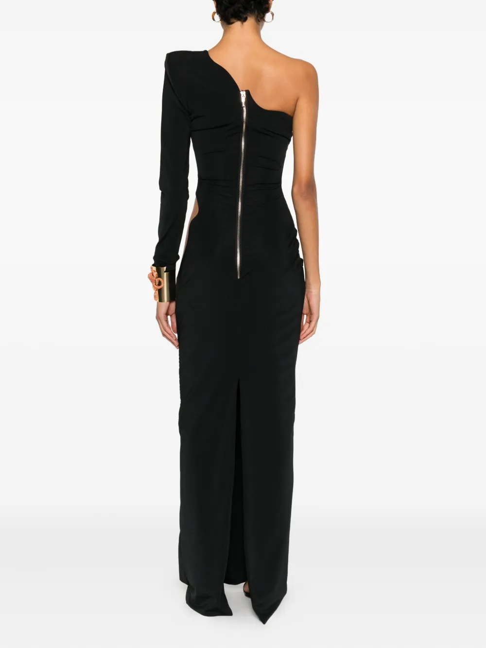 MITILIANE COUTURE Asymmetrische jurk Zwart