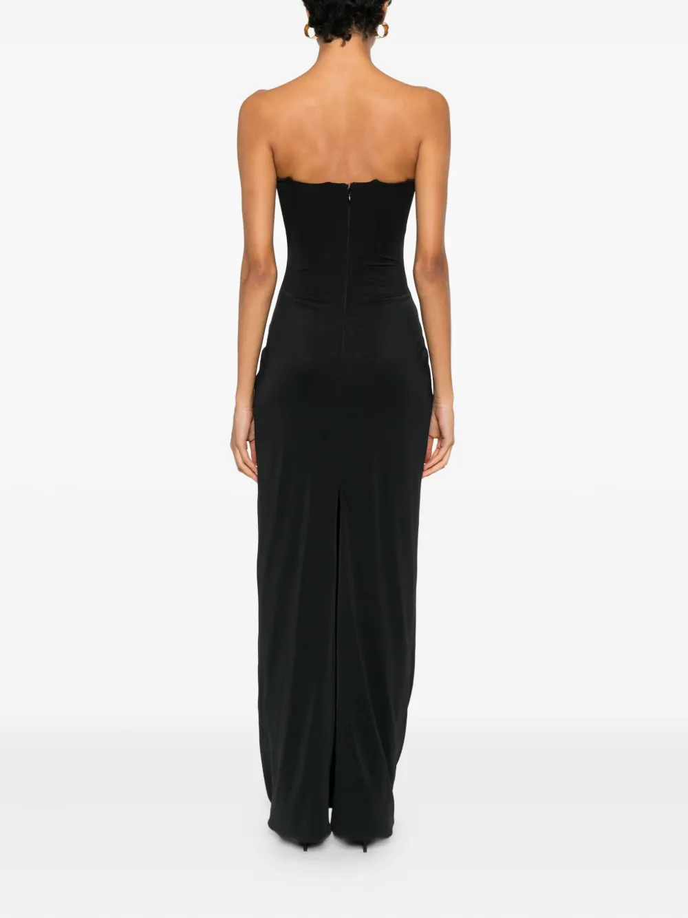 Mitiliane Couture Embossed Leather Dress In Multi