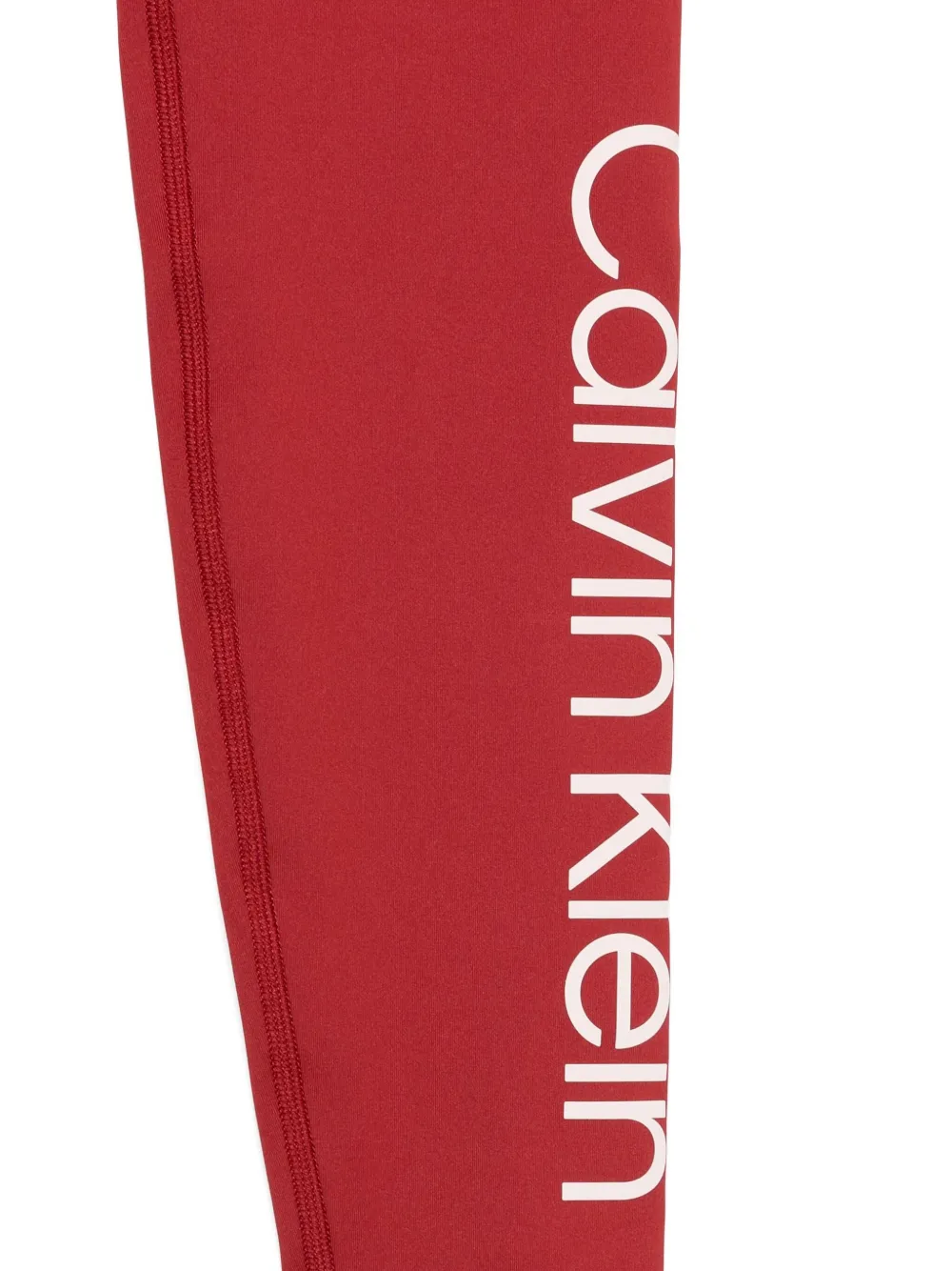 Calvin Klein Legging met logoprint Rood
