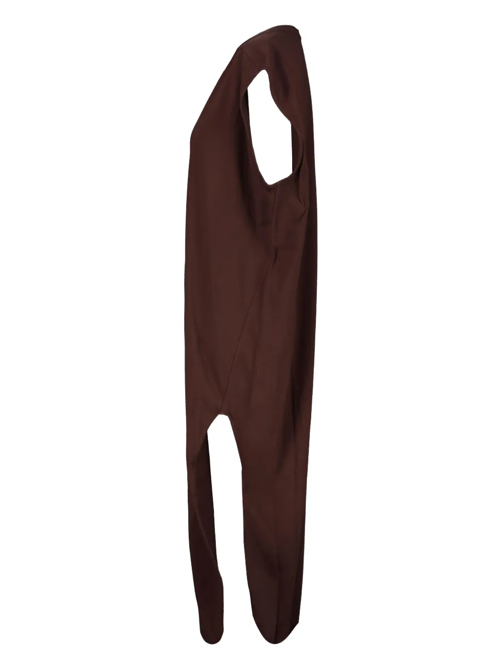 Rick Owens Arrowhead Maxi Dress In Brown