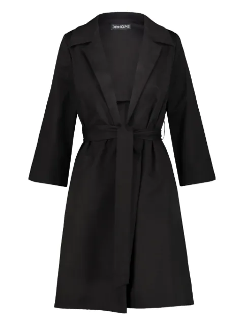 DRHOPE Caban belted coat