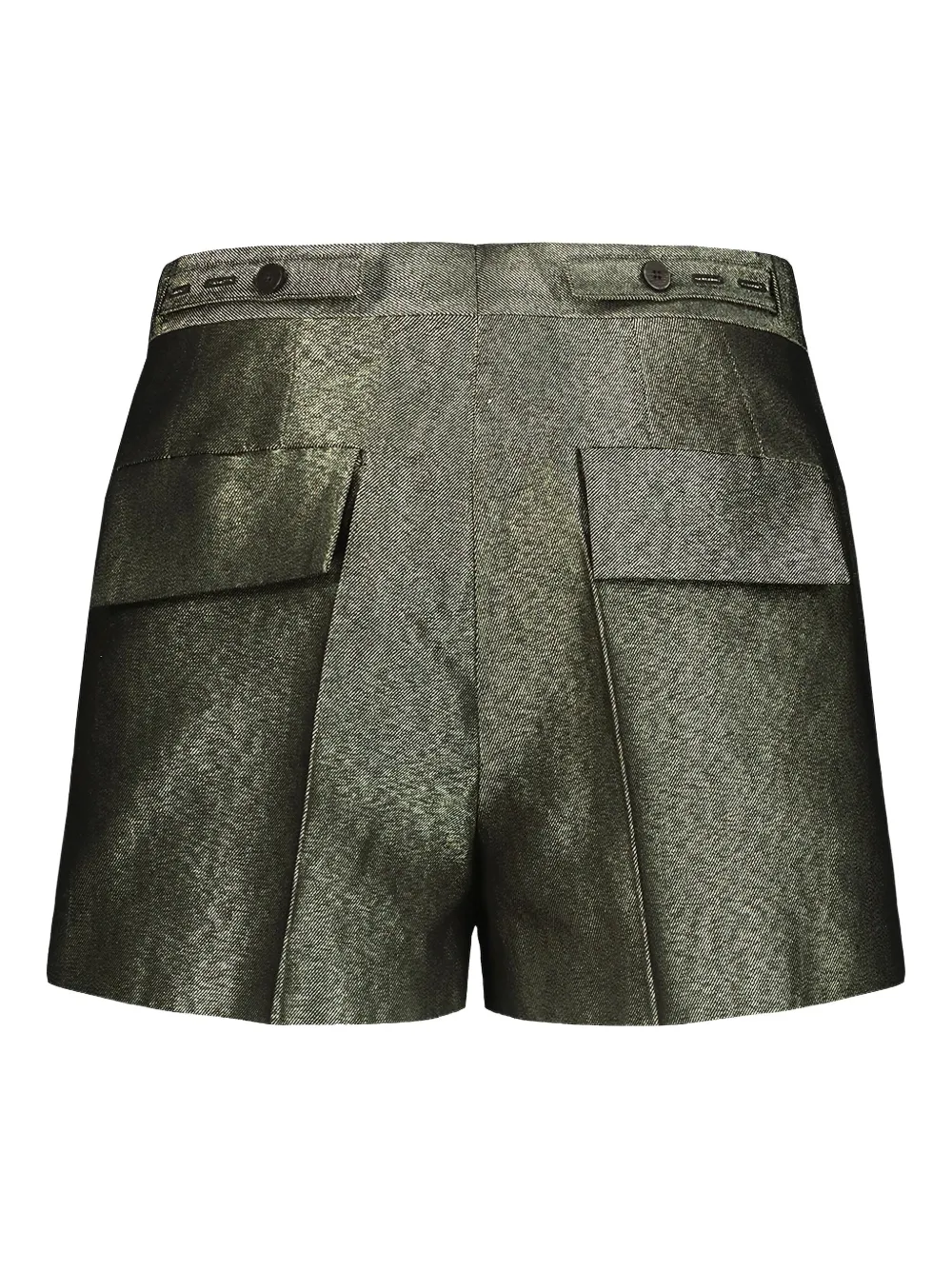 SAPIO N7C metallic shorts Goud