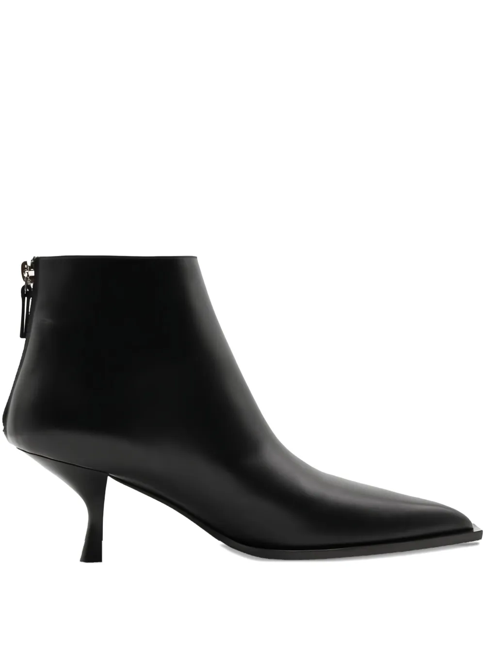 The Row Coco Ankle Boots In Black