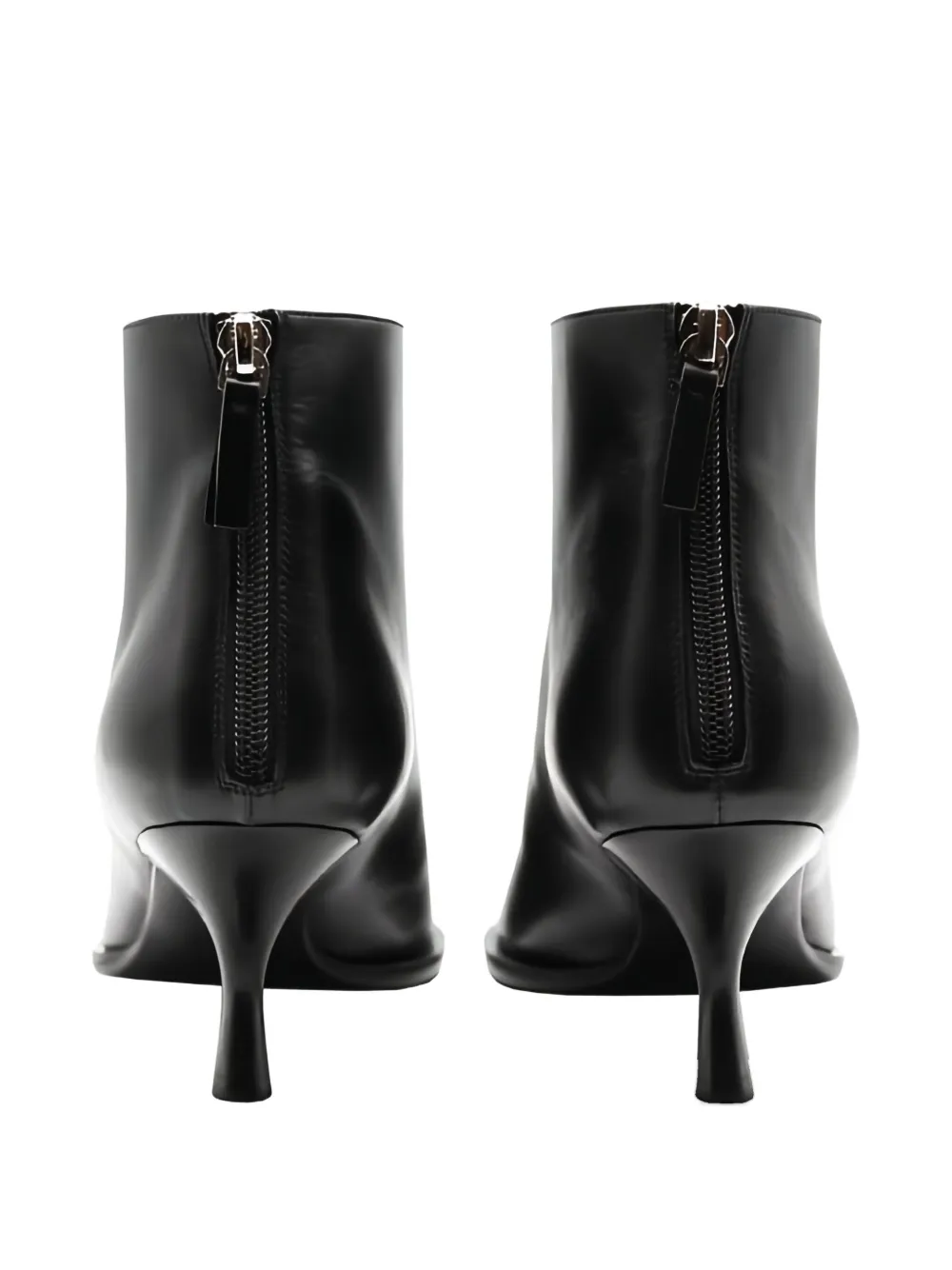 The Row Coco Ankle Boots In Black