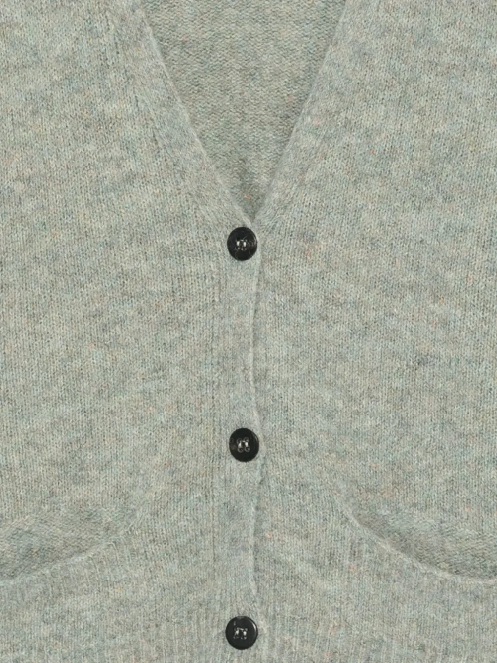 Roberto Collina Pocket Button Cardigan In Green