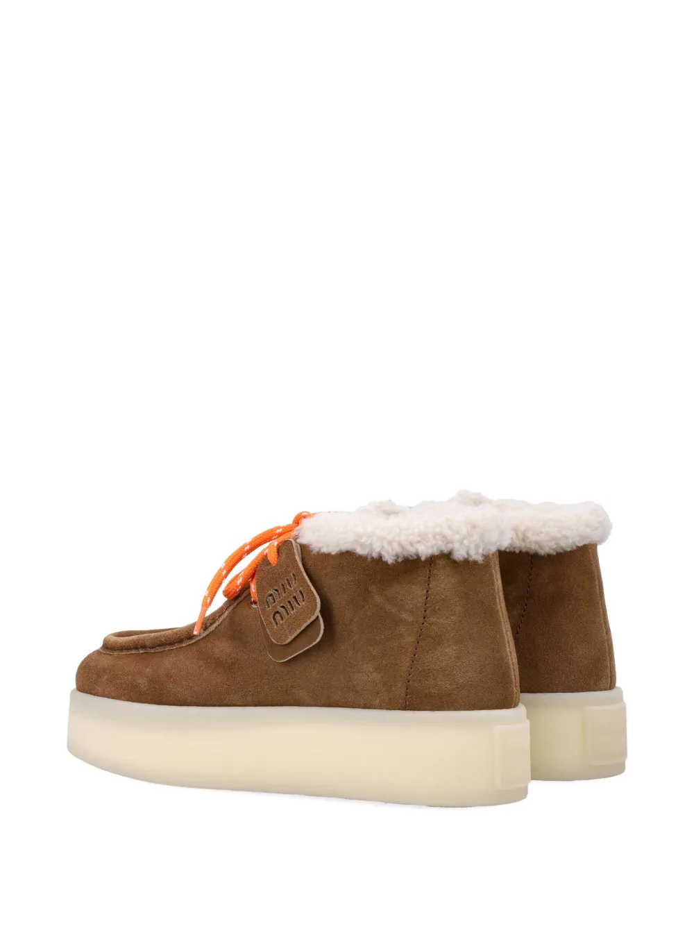 Miu 45mm platform boots Bruin