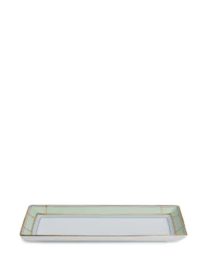 GINORI 1735 Diva スクエアトレイ 12.1cm x 28.6cm x 2.8cm